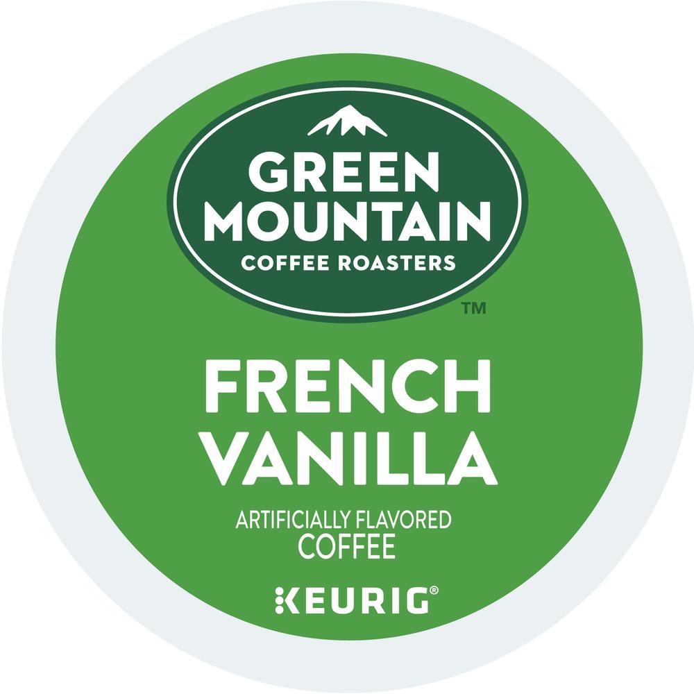 Green Mountain Coffee Roasters&reg; K-Cup French Vanilla Coffee - Compatible with Keurig Brewer - 24 / Box. Picture 1