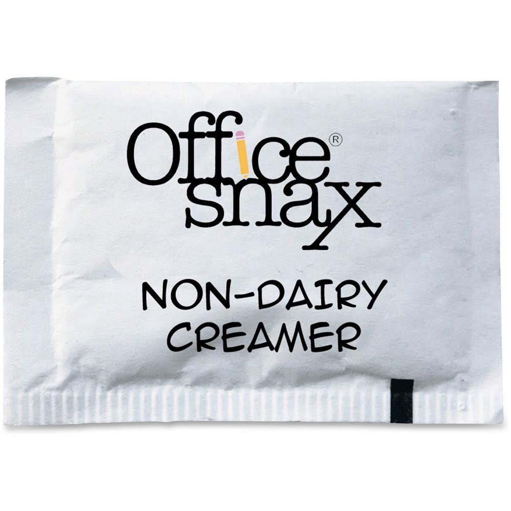 Office Snax Single-use Non-Dairy Creamer - Packet - 800/Carton. Picture 1