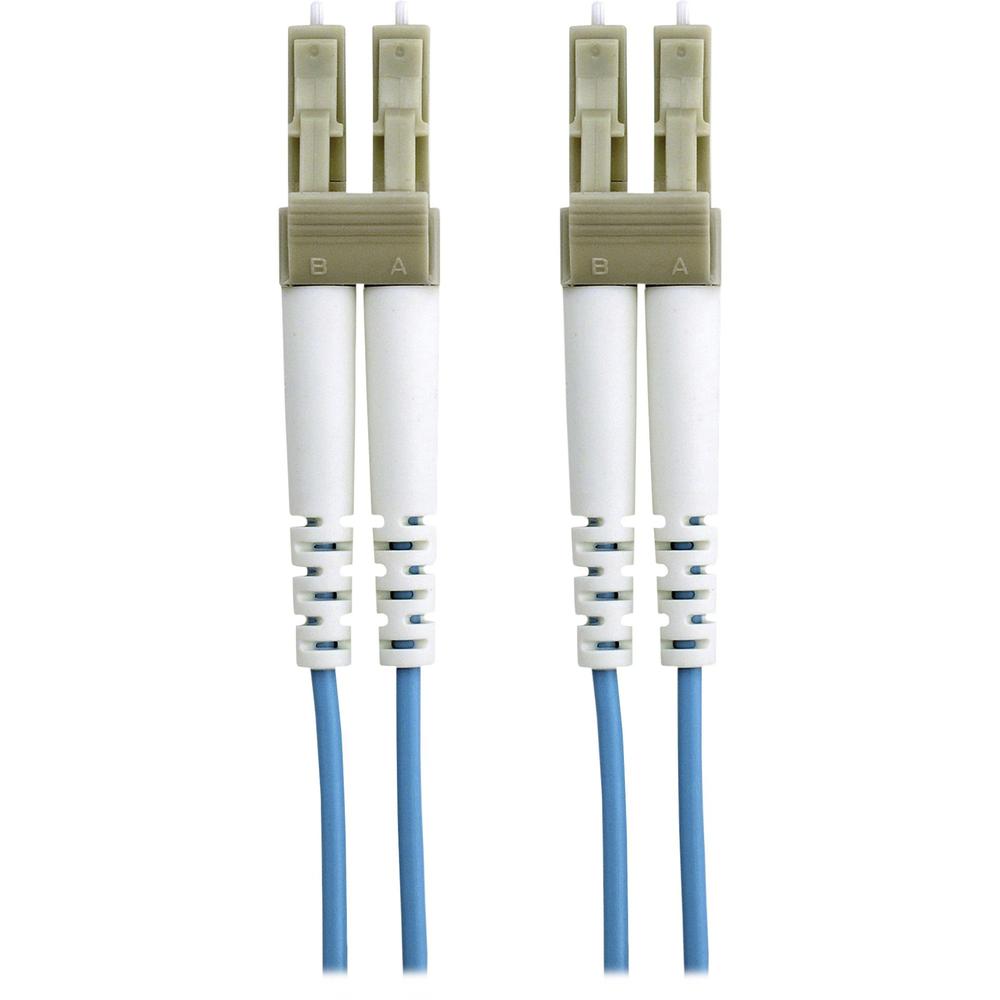 Belkin Fiber Optic Patch Cable - LC Male - LC Male - 49.21ft - Aqua. Picture 1