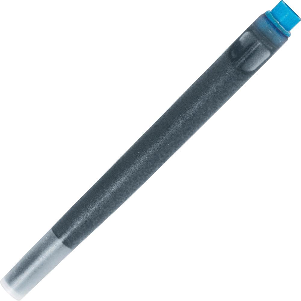 Parker Washable Ink Cartridge - Blue Ink - Washable - 5 / Pack. Picture 1