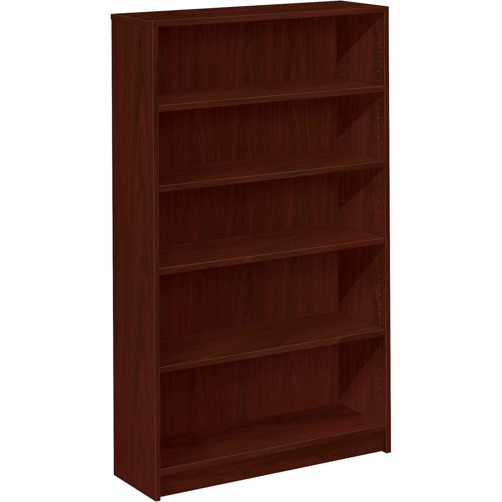 HON 1870 H1875 Bookcase - 36" x 11.5"60.1" - 5 Shelve(s) - Finish: Mahogany. Picture 1