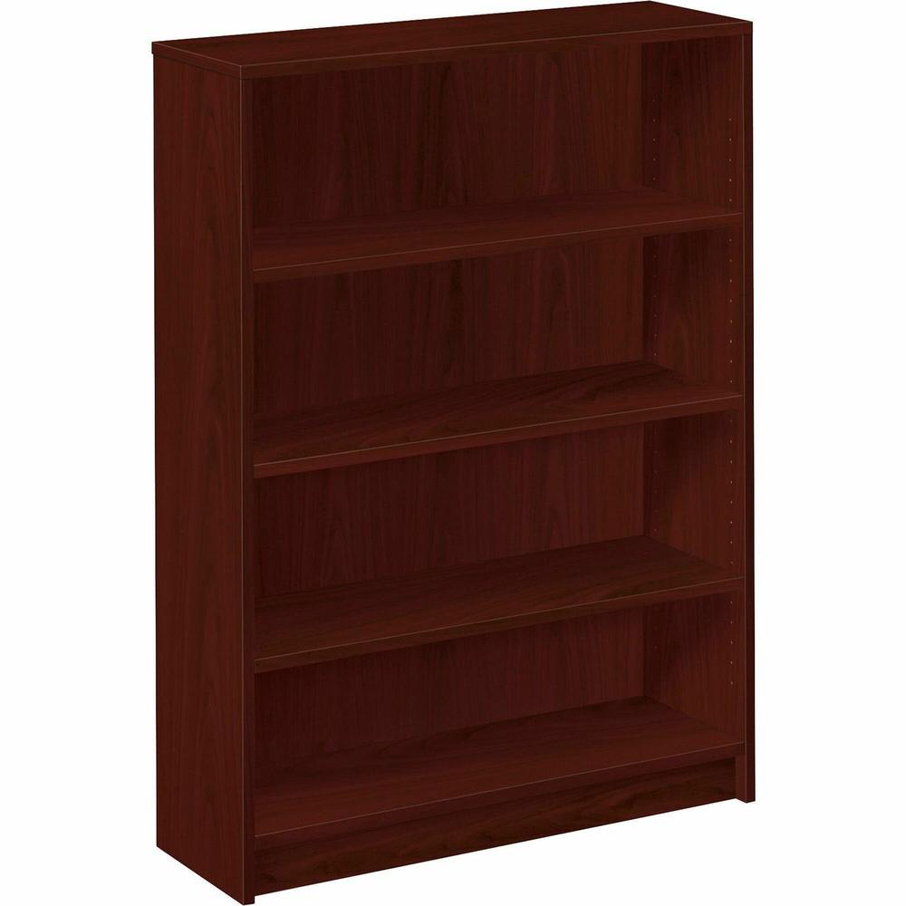 HON 1870 H1874 Bookcase - 36" x 11.5"48.8" - 4 Shelve(s) - Finish: Mahogany. Picture 1