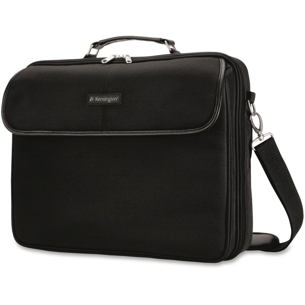 Kensington Carrying Case for 15.6" Notebook - Black - 16.5" Height x 13.8" Width x 3.1" Depth - 1 Each - Retail. Picture 1