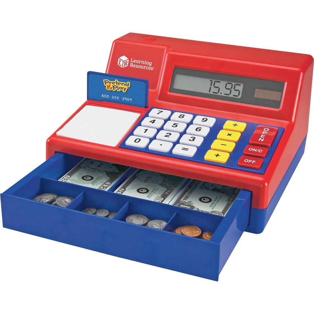 Pretend & Play Pretend Calculator/Cash Register - Theme/Subject: Learning - Skill Learning: Imagination, Money, Mathematics - 3-8 Year. Picture 1