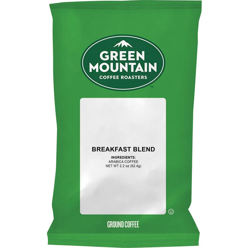Green Mountain Coffee Roasters Breakfast Blend Coffee - Light/Mild - 100 / Carton. The main picture.