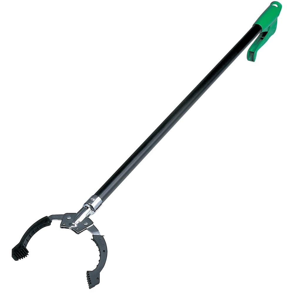 Unger Nifty Nabber Pro 36" All-purpose Grabber - 36" Reach - Ergonomic Handle - Steel, Rubber, Plastic - Green - 1 Each. Picture 1