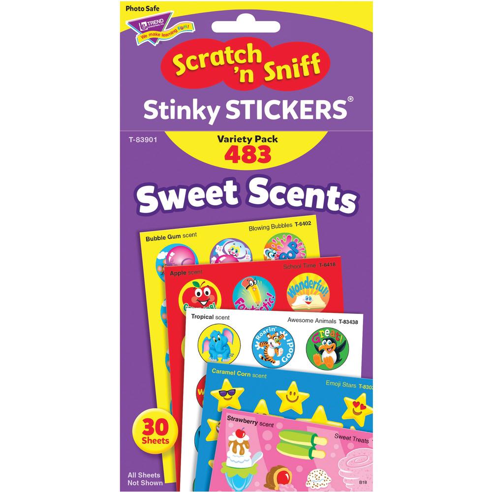 Trend Sweet Scents Stickers - Non-toxic, Acid-free - 480 / Pack. The main picture.