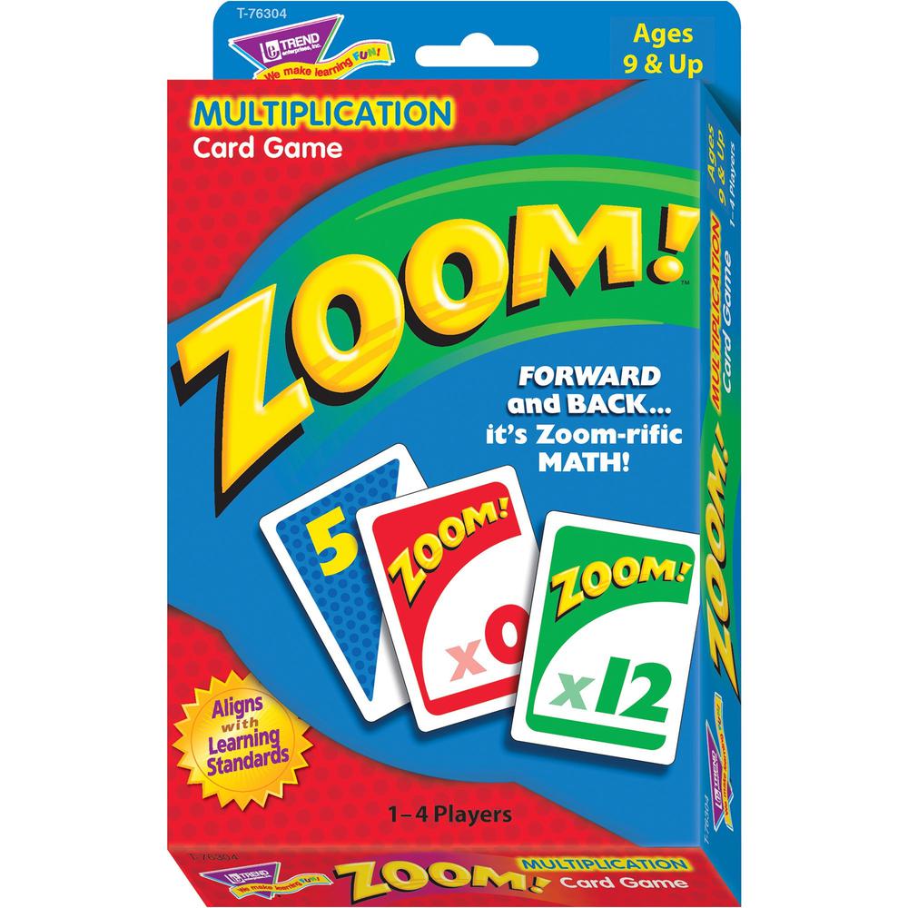 Trend Zoom Multiplication Learning Game - Educational - 1 to 4 Players - 1 Each. Picture 1