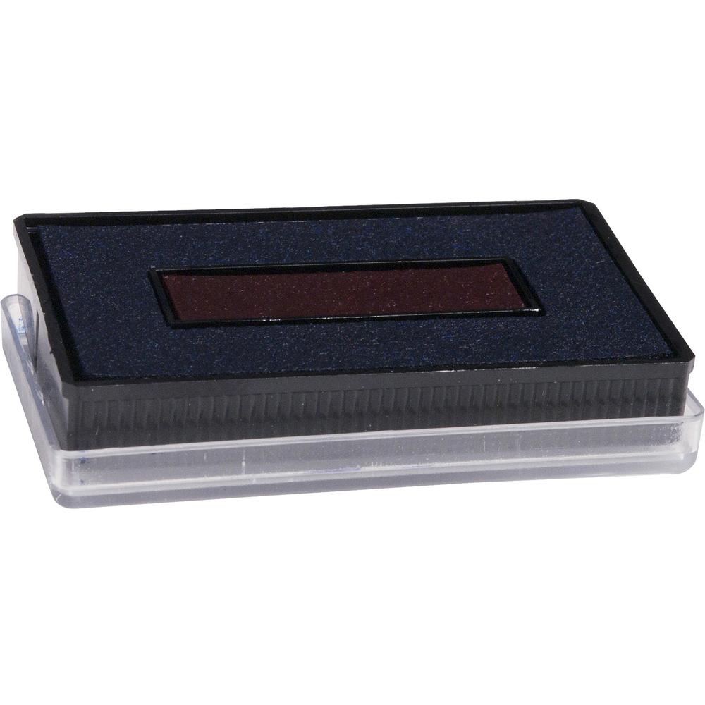 Xstamper ClassiX Replacement Pad - 1 Each - Red, Blue Ink - Blue. Picture 1