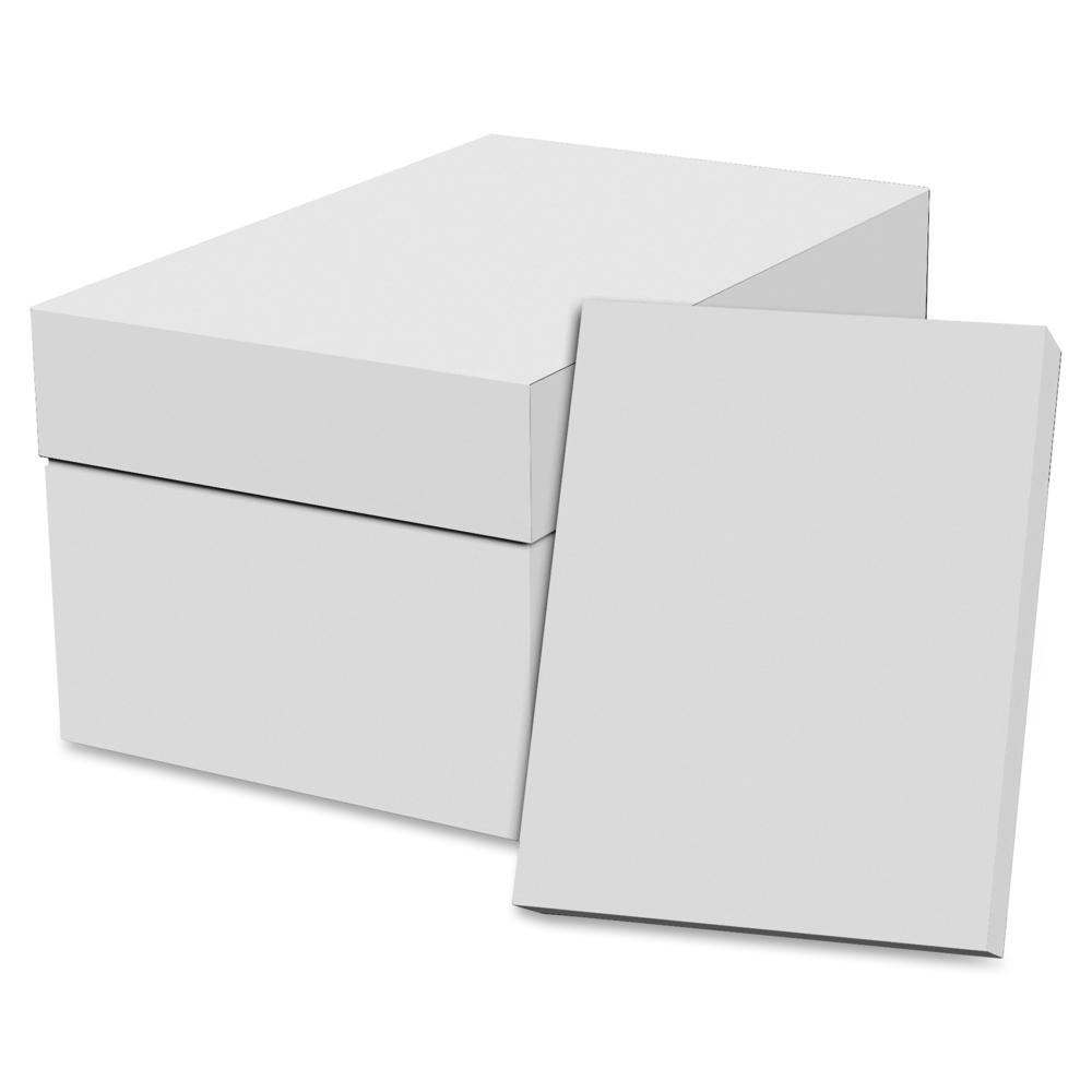 Special Buy Economy Copy Paper - Letter - 8 1/2" x 11" - 20 lb Basis Weight - 5000 / Carton - White. Picture 1