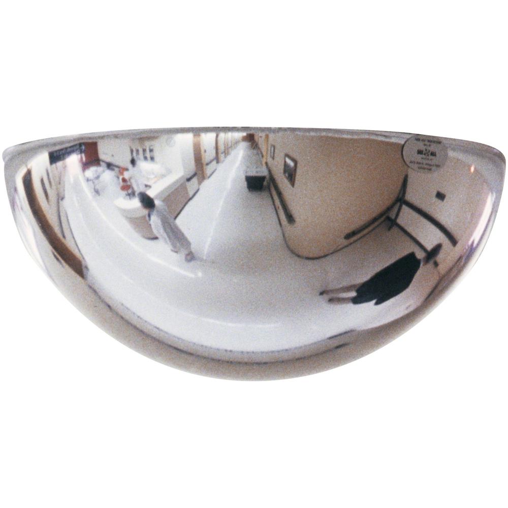 See All Drop-in Panel Panoramic Dome Mirror - x 24" Diameter - 1 Each. Picture 1
