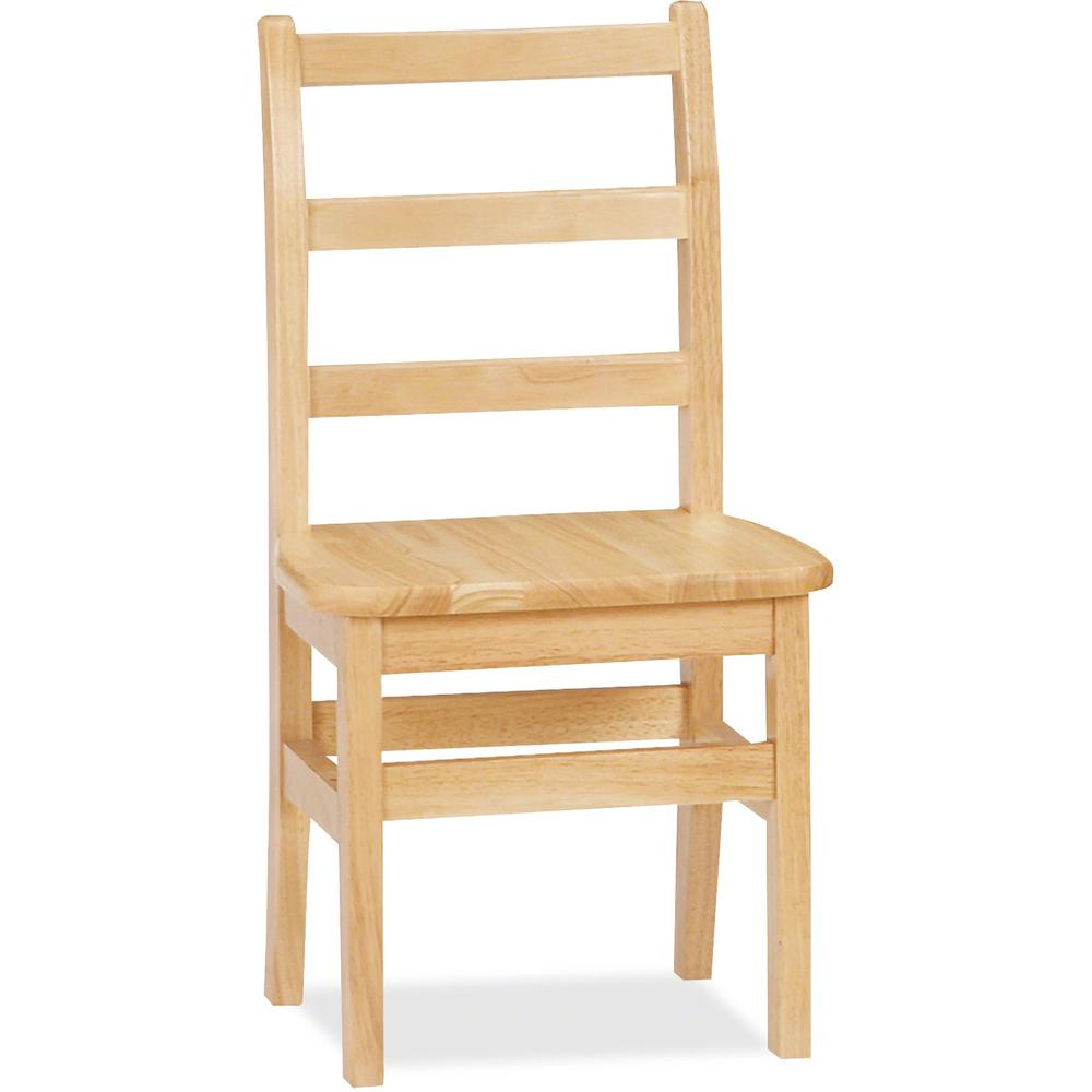 Jonti-Craft KYDZ Ladderback Chair - Maple - Solid Hardwood - 1 Each. Picture 1