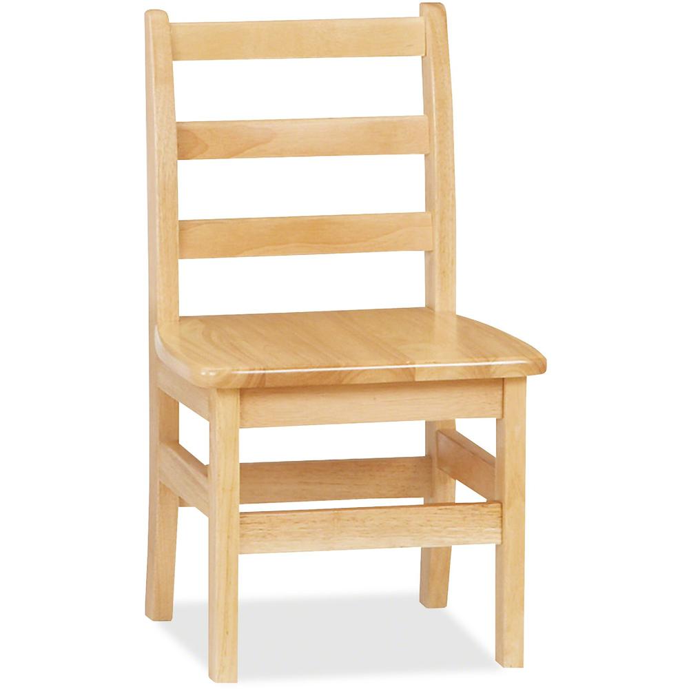 Jonti-Craft KYDZ Ladderback Chair - Maple - Solid Hardwood - 1 Each. Picture 1