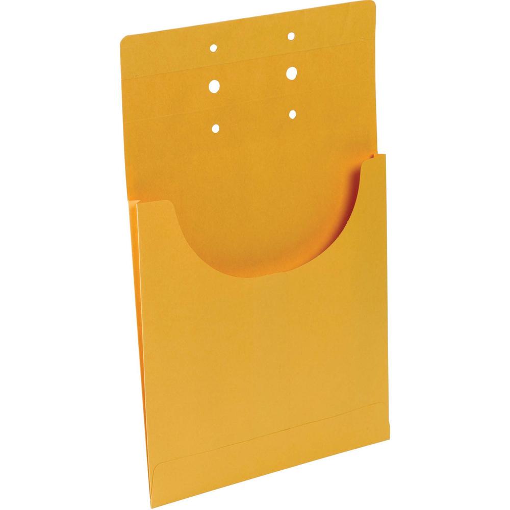 Smead Letter, Legal File Jacket - 3/4" Folder Capacity - 8 1/2" x 14" - 3/4" Expansion - 1 Pocket(s) - Kraft - Kraft - 100 / Carton. Picture 1