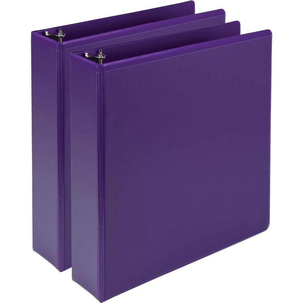 Samsill Earth's Choice Plant-based View Binders - 2" Binder Capacity - Letter - 8 1/2" x 11" Sheet Size - 425 Sheet Capacity - 3 x Round Ring Fastener(s) - 2 Internal Pocket(s) - Chipboard, Plastic, P. Picture 1