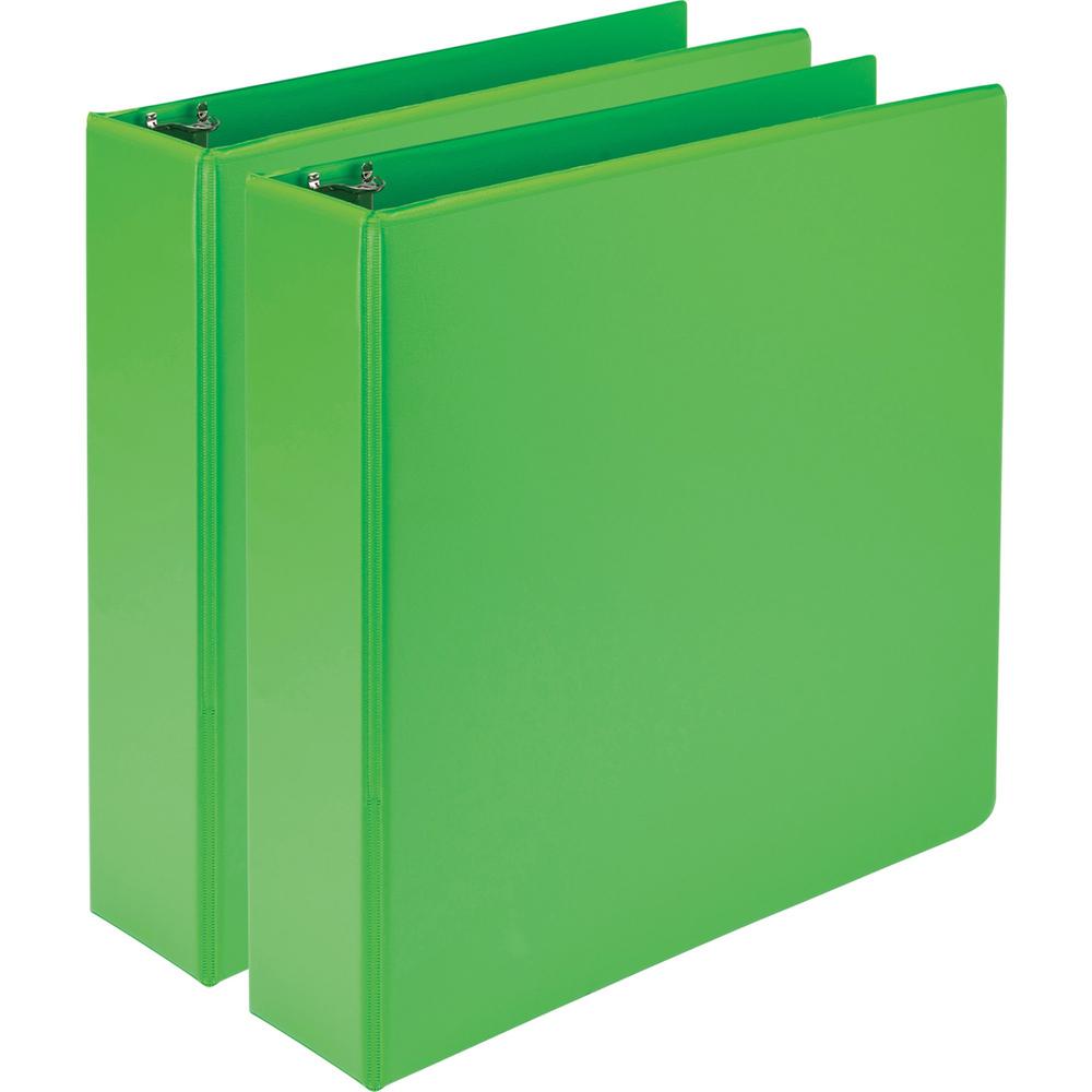 Samsill Earth's Choice Fashion Biobased USDA Certified 2" View Binders - 2" Binder Capacity - Letter - 8 1/2" x 11" Sheet Size - 425 Sheet Capacity - Round Ring Fastener(s) - 2 Internal Pocket(s) - Ch. The main picture.