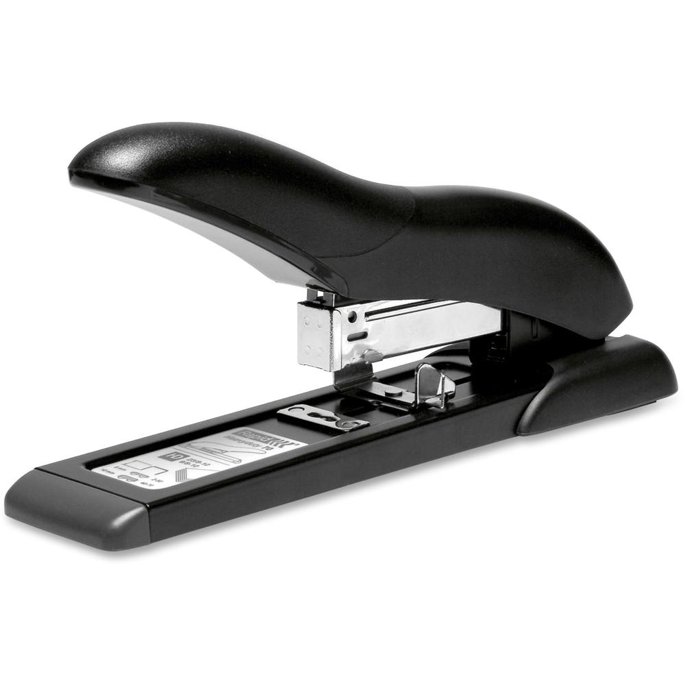 Rapid Heavy Duty Stapler HD80 - 80 of 20lb Paper Sheets Capacity - 3/8" , 1/2" , 1/4" Staple Size - 1 Each - Black. Picture 1