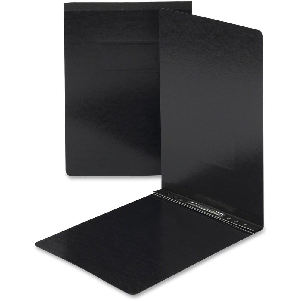 Smead Tabloid Recycled Report Cover - 3" Folder Capacity - 11" x 17" - 350 Sheet Capacity - 3" Expansion - 1 Fastener(s) - Pressboard - Black - 100% Paper Recycled - 1 Each. Picture 1