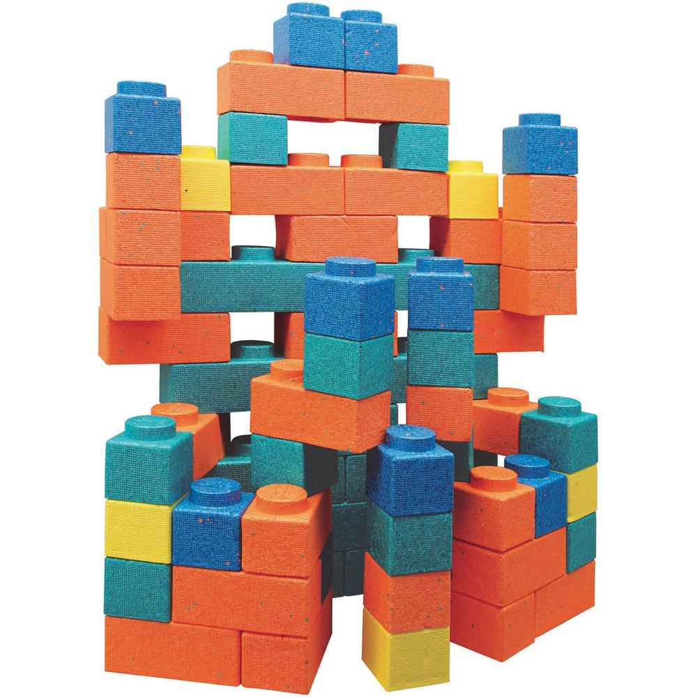 Pacon&reg; Gorilla Blocks Extra Large Building Blocks - Skill Learning: Creativity, Logic, Reasoning, Communication, Eye-hand Coordination, Motor Skills - 1 Year & Up - 66 Pieces - Assorted. Picture 1