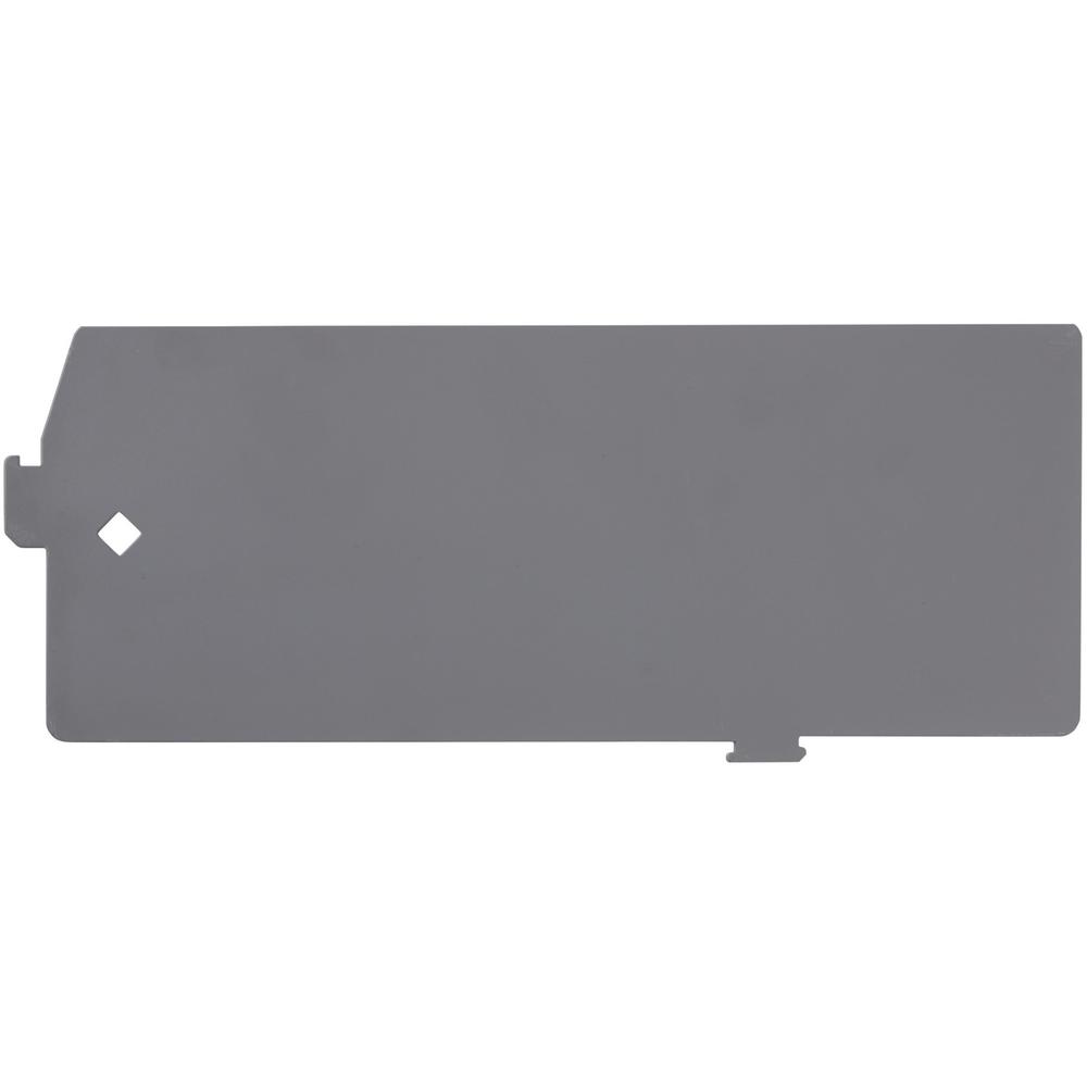 Lorell Lateral File Divider Kit - Gray. Picture 1
