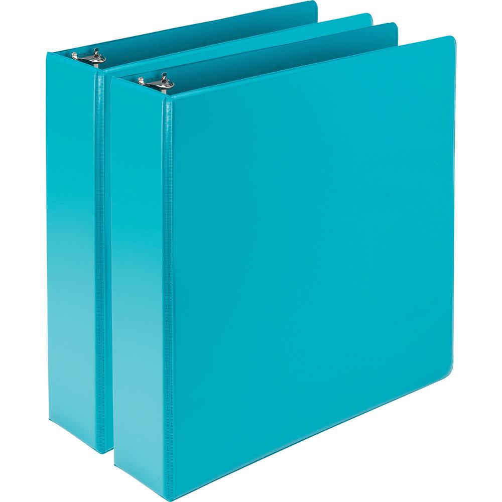Samsill Earth's Choice Plant-based View Binders - 2" Binder Capacity - Letter - 8 1/2" x 11" Sheet Size - 425 Sheet Capacity - 3 x Round Ring Fastener(s) - 2 Internal Pocket(s) - Chipboard, Polypropyl. Picture 1