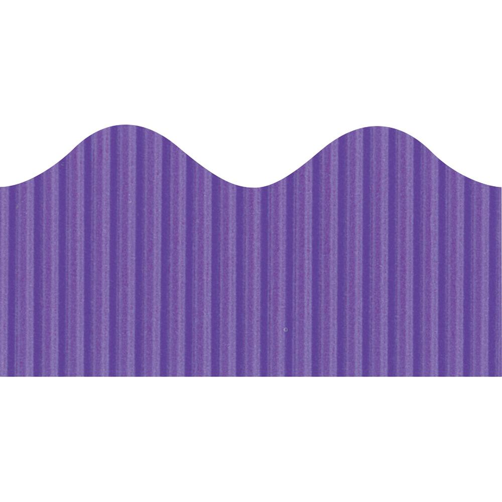 Bordette Decorative Border - Purple - 2.25" x 50' - 1 Roll/Pkg. The main picture.