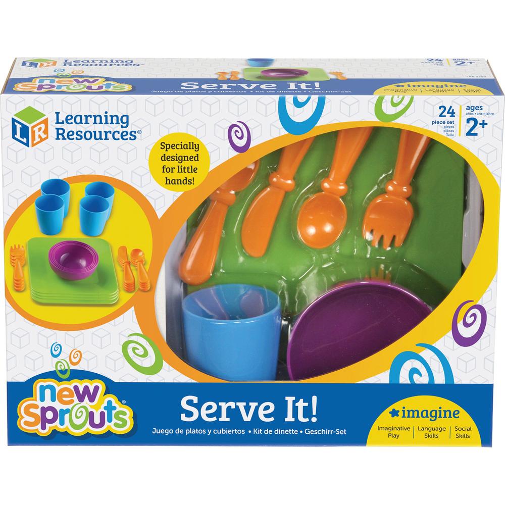 New Sprouts - Role Play Dish Set - 24 / Set - 2 Year to 7 Year. Picture 1