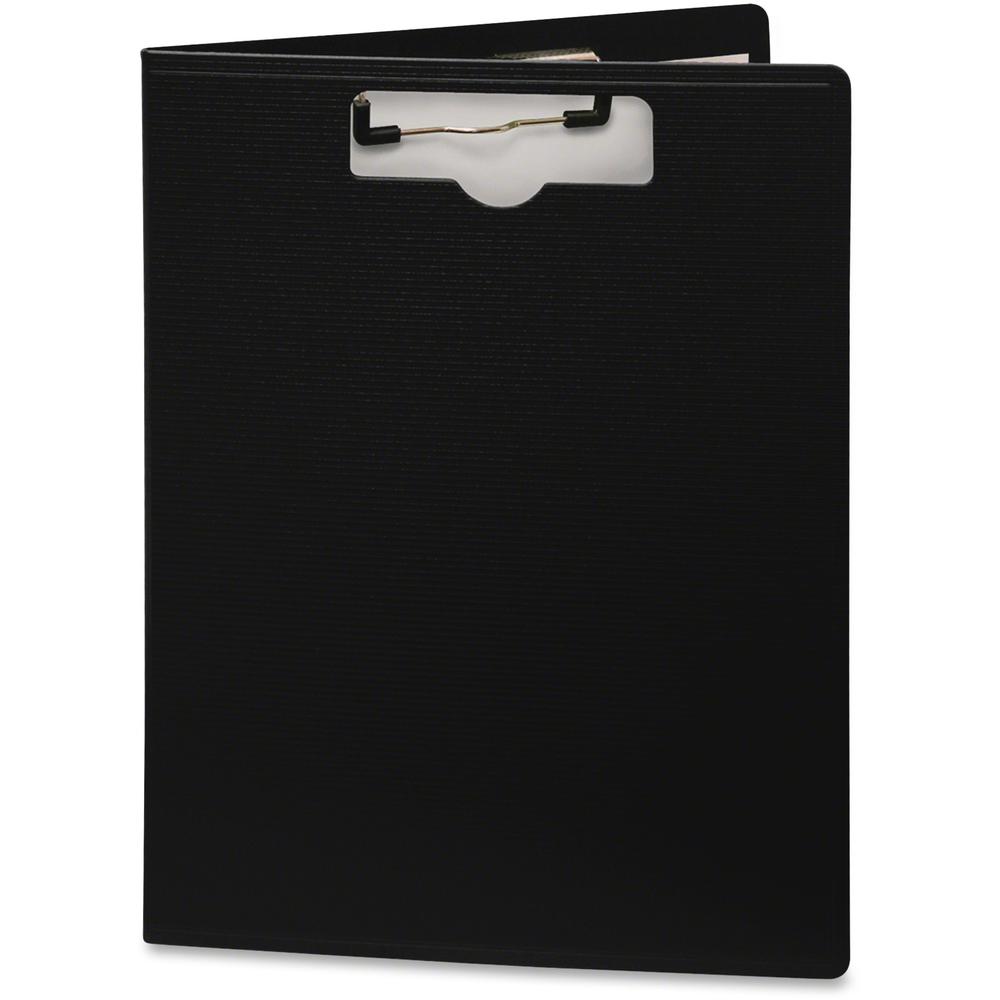 Mobile OPS Unbreakable Recycled Clipboard - 0.50" Clip Capacity - Top Opening - 8 1/2" x 11" - Black - 1 Each. Picture 1