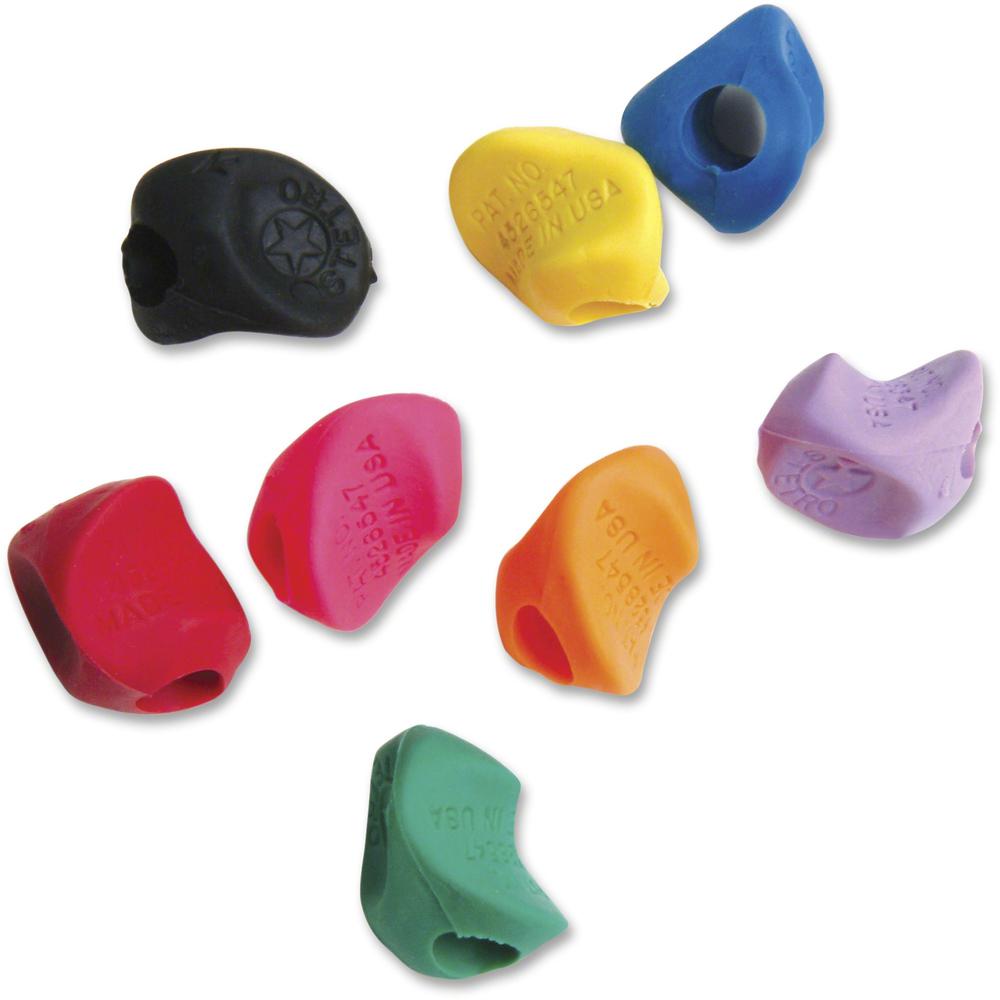 Moon Products Moon Pencil Molded Pencil Grips - Polyurethane - Assorted - 36 / Pack. Picture 1