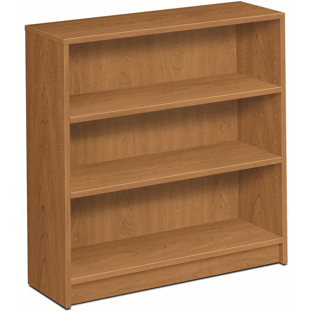 HON 1870 Series Bookcase 36"W - 3 Shelf(ves) - 36.1" Height x 36" Width x 11.5" DepthFloor - Durable, Sturdy, Square Corner, Abrasion Resistant, Adjustable, Stain Resistant, Scratch Resistant, Spill R. Picture 1