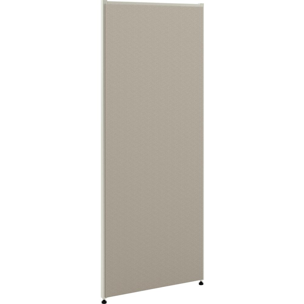 HON Verse HBV-P6030 Panel - 30" Width x 60" Height - Metal, Plastic, Fabric - Light Gray, Gray. Picture 1