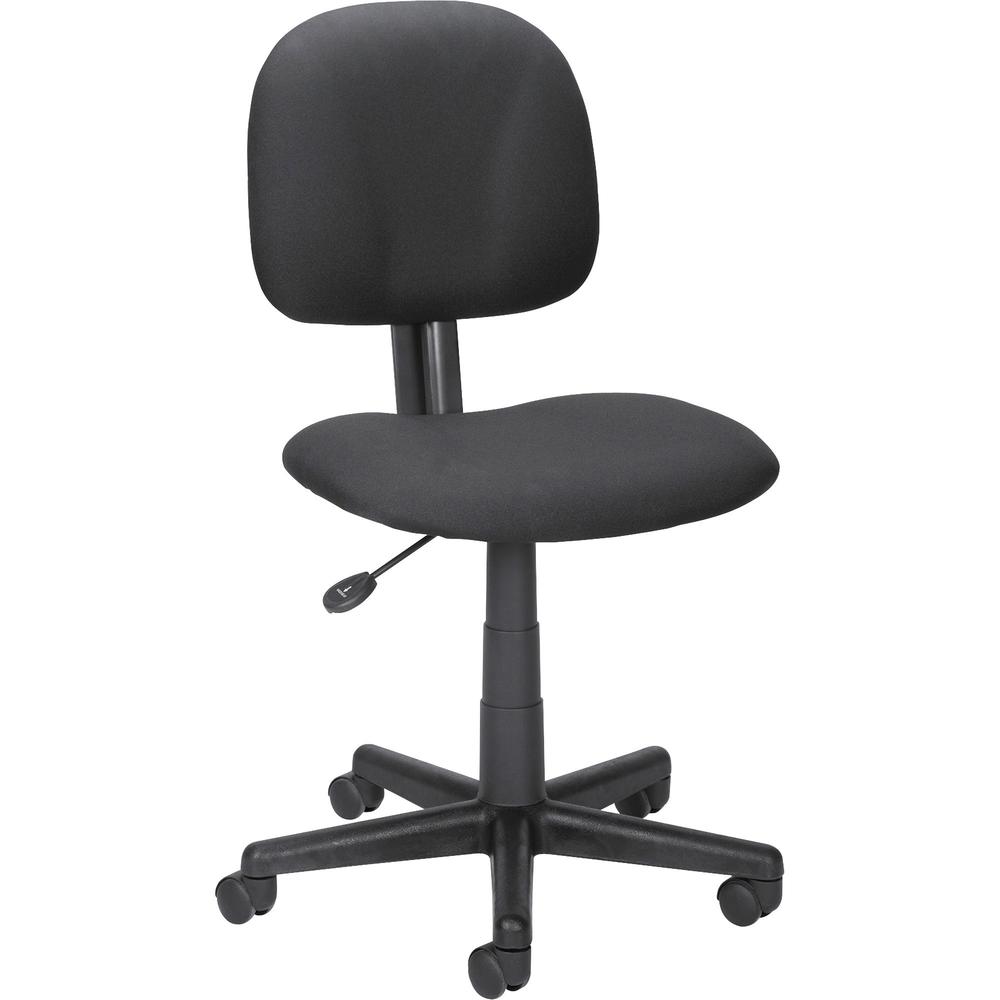Lorell Multi-task Chair - 5-star Base - Black - Fabric - 1 Each. The main picture.