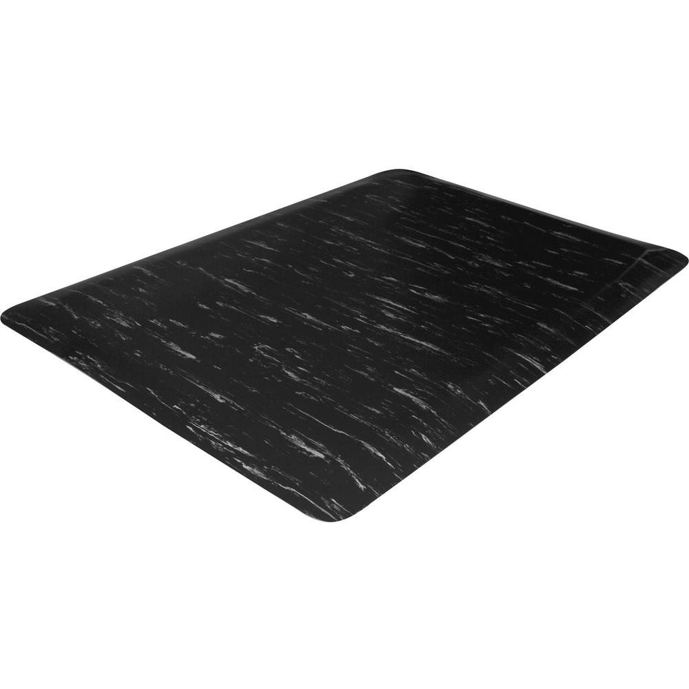 Genuine Joe Marble Top Anti-fatigue Mats - Office, Airport, Bank, Copier, Teller Station, Service Counter, Assembly Line, Industry - 24" Width x 36" Depth x 0.50" Thickness - High Density Foam (HDF) -. The main picture.