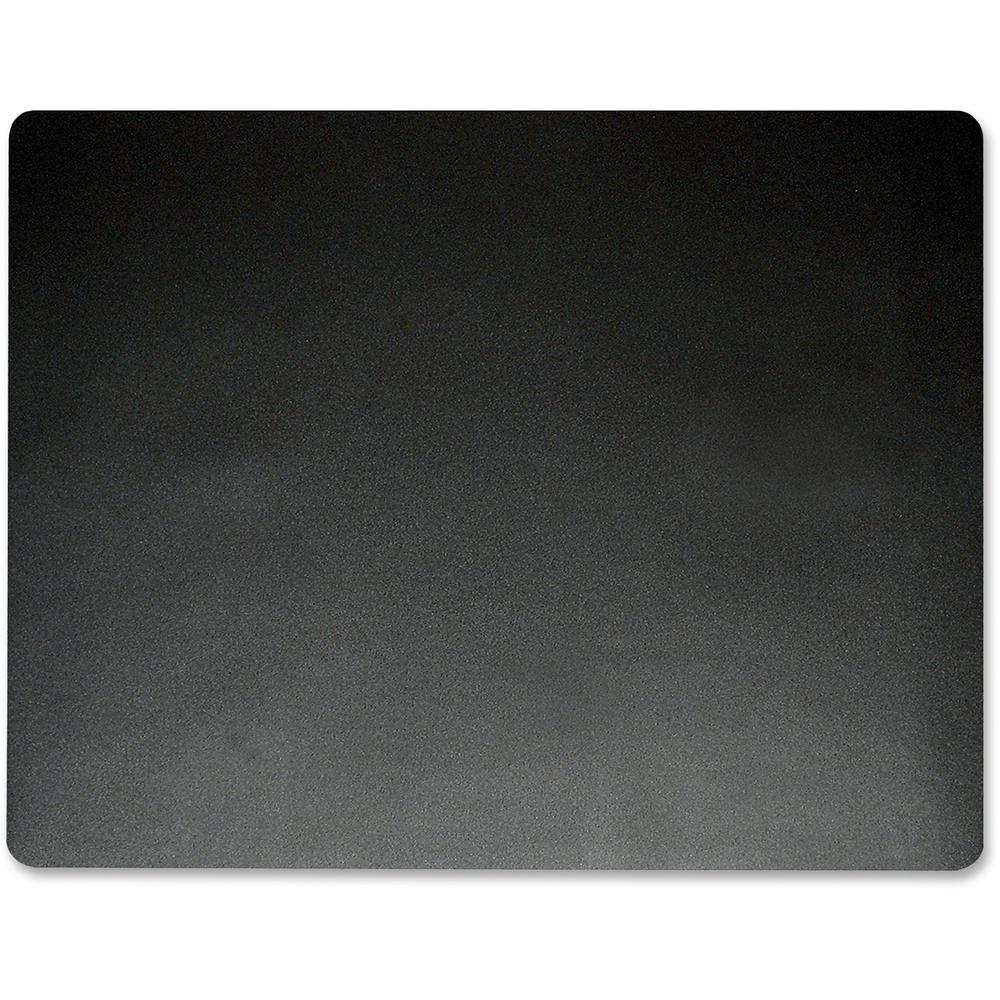 Artistic Eco-Black Antimicrobial Desk Pad - Rectangle - 19" Width x 24" Depth - Black. Picture 1