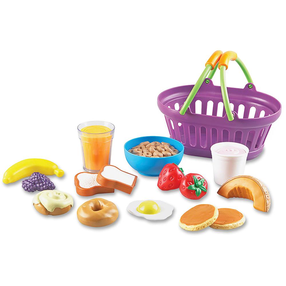 New Sprouts - Play Breakfast Basket - 1 / Set - 2 Year - Multi - Plastic. Picture 1