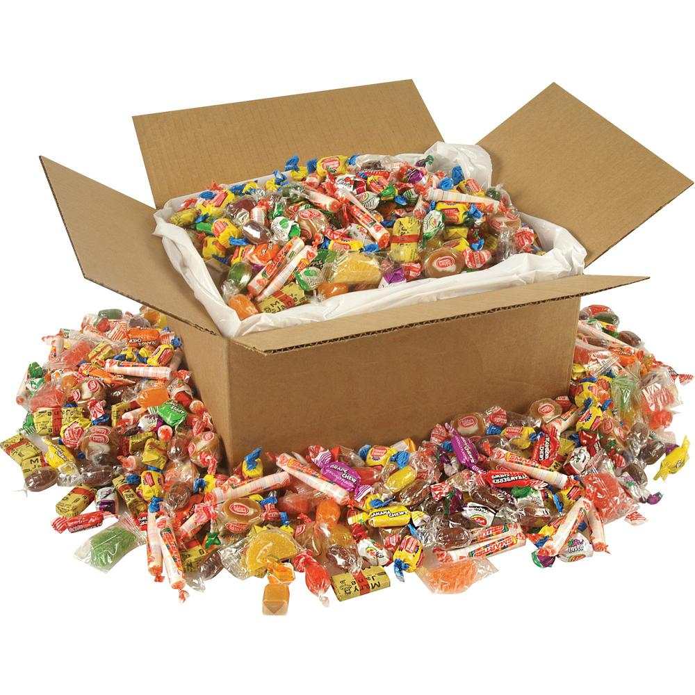 Office Snax All Tyme Assorted Candy Mix - Assorted - Resealable Container - 10 lb - 1 / Box. The main picture.