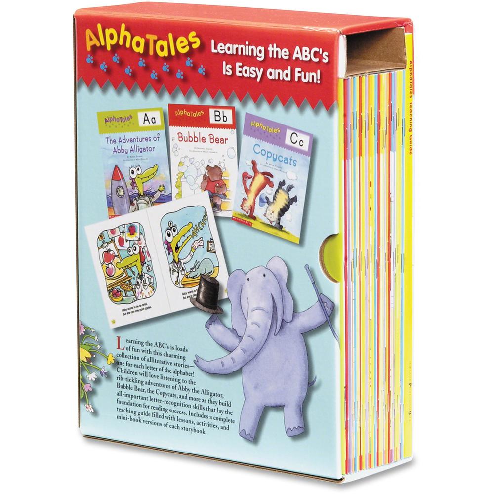 Scholastic AlphaTales ABC Animal Storybooks Box Book Set Printed Book - Book - Grade Pre-K. Picture 1