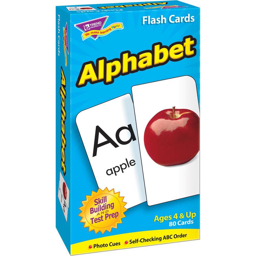 Trend Alphabet Flash Cards - Educational - 1 Each. Picture 1