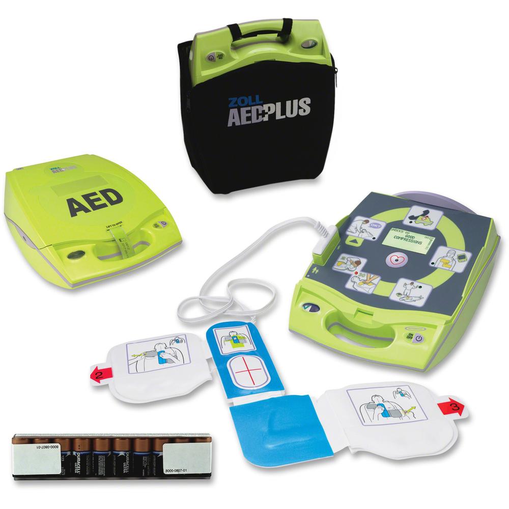 ZOLL Medical CPR Feedback Fully Automatic AED - Automatic - Lime Green. The main picture.