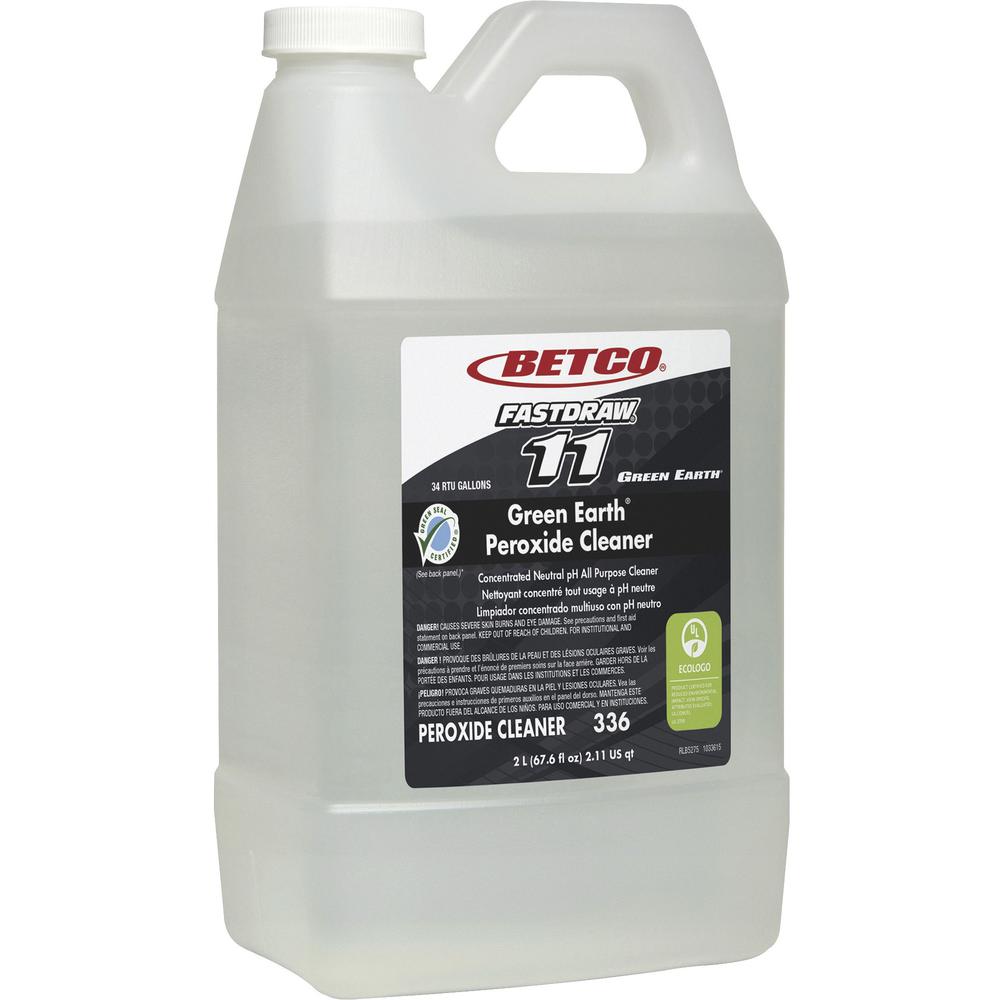 Green Earth Concentrated Peroxide All-Purpose Cleaner - 67.6 fl oz (2.1 quart) - Citrus ScentBottle - 1 Each - Clear. Picture 1