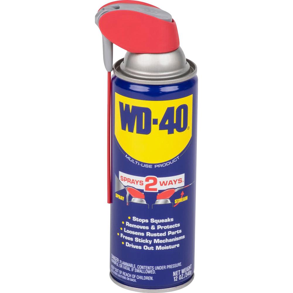 WD-40 Multi-use Product Lubricant - 12 fl oz - Corrosion Resistant, Moisture Resistant - 1 Each. The main picture.