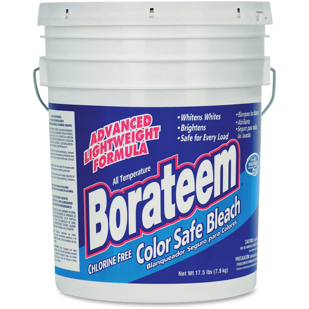 Dial Professional Borateem Color Safe Bleach - For Clothing - 280 oz (17.50 lb) - 1 Each - Chlorine-free, Fade Resistant - White. Picture 1
