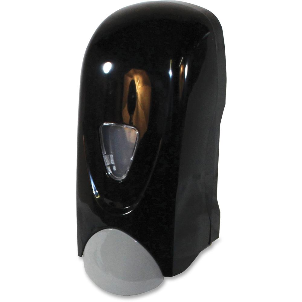 Genuine Joe Foam Soap Dispenser - Manual - 1.06 quart Capacity - Black, Gray - 1Each. Picture 1