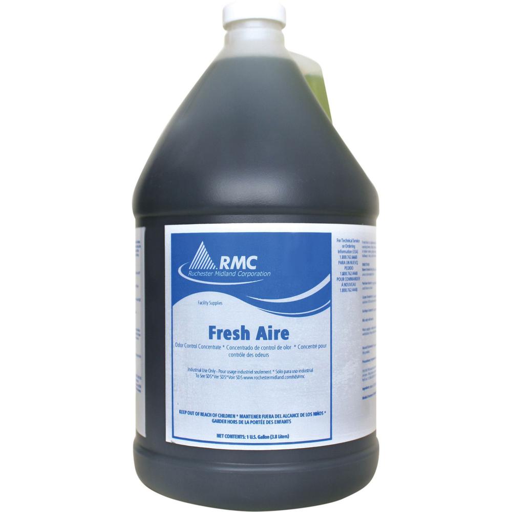 RMC Fresh Aire Deodorant Concentrate - Concentrate - 128 fl oz (4 quart) - Freshmint Scent - 4 / Carton - Pleasant Scent. Picture 1