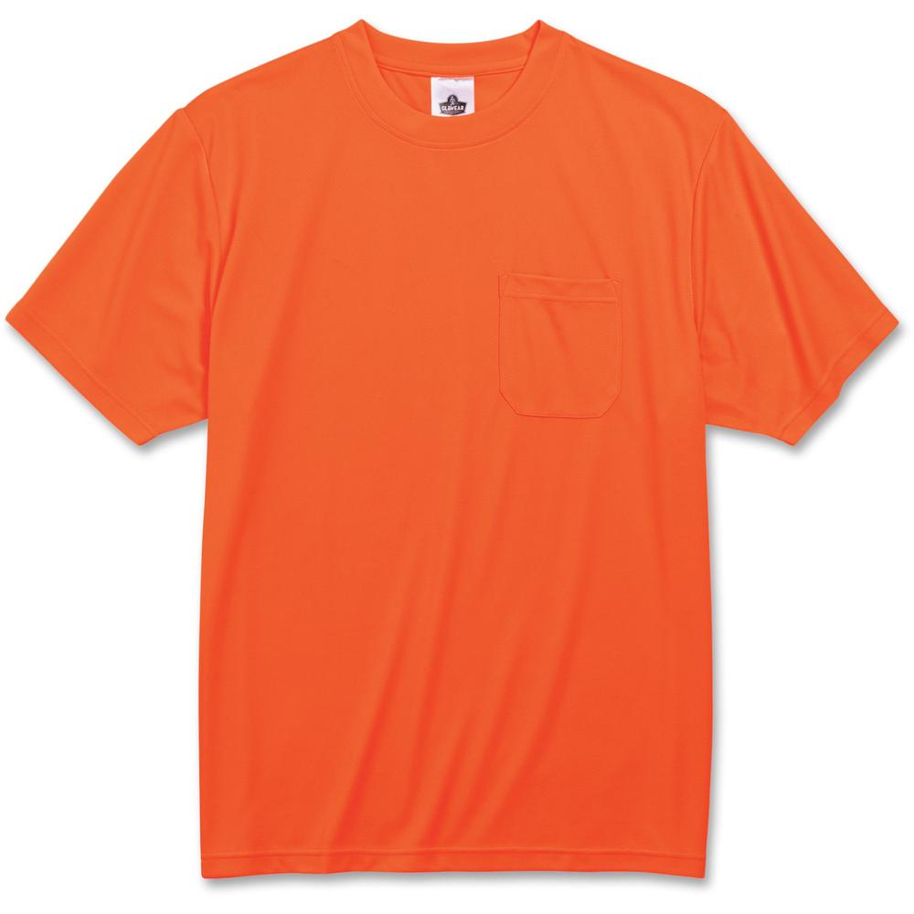 GloWear Non-certified Orange T-Shirt - 2XL Size. Picture 1