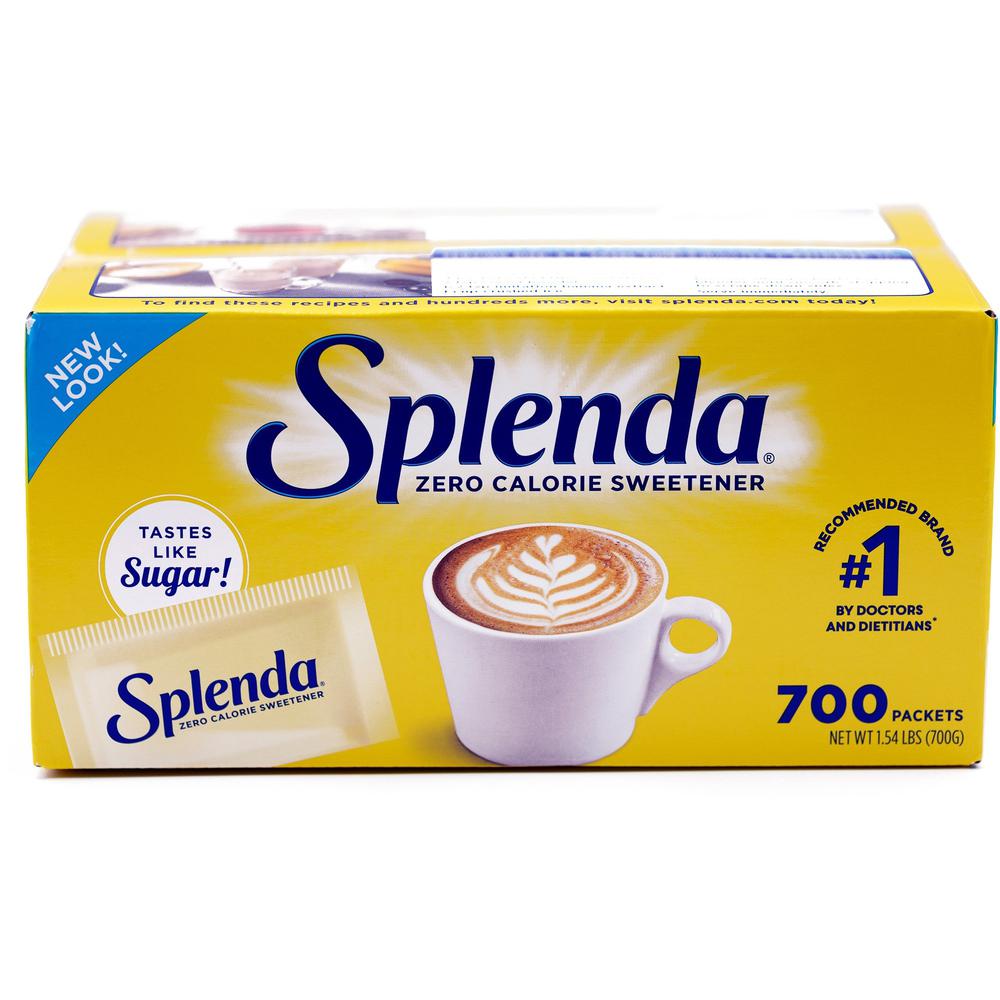 Splenda Single-serve Sweetener Packets - 0.035 oz (1 g) - Artificial Sweetener - 700/Box. Picture 1