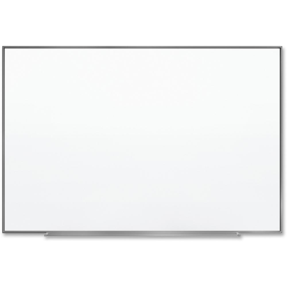 Quartet Fusion Nano-Clean Magnetic Dry-Erase Board - 36" (3 ft) Width x 24" (2 ft) Height - White Surface - Silver Aluminum Frame - Horizontal/Vertical - Magnetic - 1 Each. Picture 1