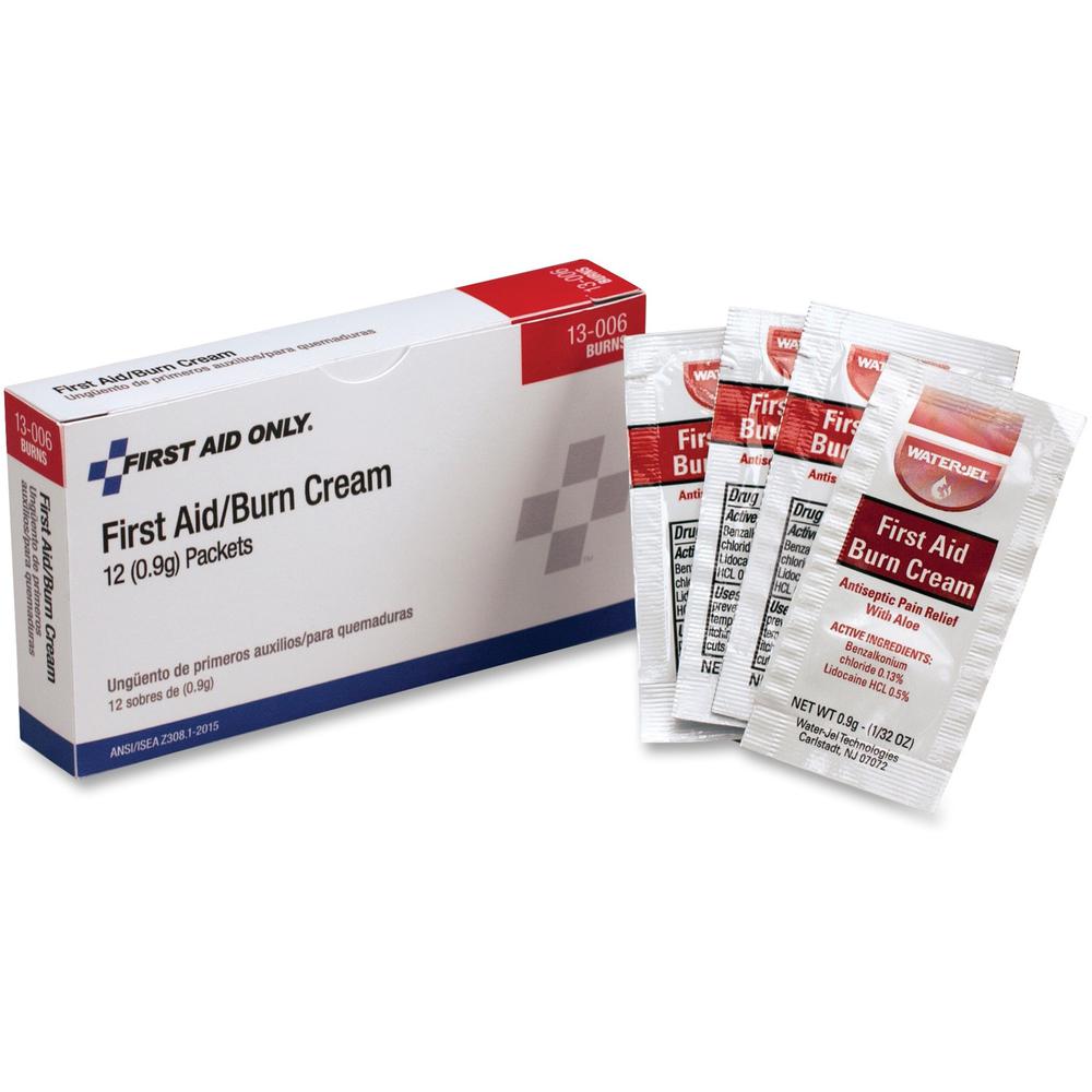 PhysiciansCare First Aid Only Burn Cream - For Burn - 12 / Box. Picture 1