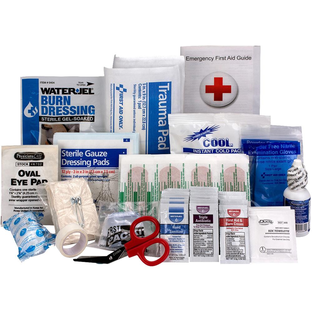 First Aid Only 25-Person Bulk First Aid Refill - ANSI Compliant - 89 x Piece(s) For 25 x Individual(s) - 1 Each. Picture 1