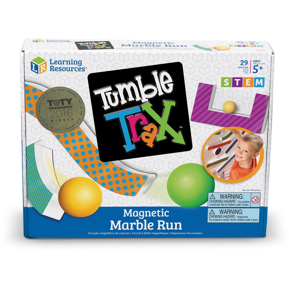 Learning Resources Tumble Trax Magnetic Marble Run - Theme/Subject: Learning - Skill Learning: Engineering, Problem Solving - 5+ - 1 / Set. The main picture.